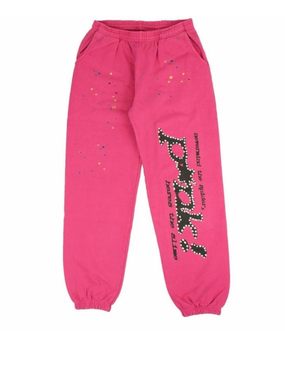 Spider Pink V2 Sweatpants
Size medium, great condition